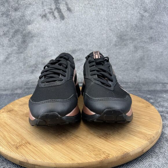 Puma Shoes Womens Size 7 Black Rose Gold Platform Casual Sneakers 381615-04 - Picture 2 of 10